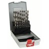 Set di punte ProBox HSS-G, 1-10mm, 135 °, 19 - BOSCH