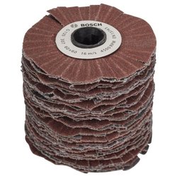Cylindre abrasif Bosch - (Grain 120, Largeur Rouleau 60mm, Souple, Acc