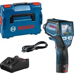 Bosch Professional GIS 1000 C Wärmemelder mit 12V 2,0Ah Akku, Quicksta