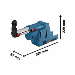 Accessorio aspirazione Bosch Professional GDE 18V-16 per GBH 18V-24, G