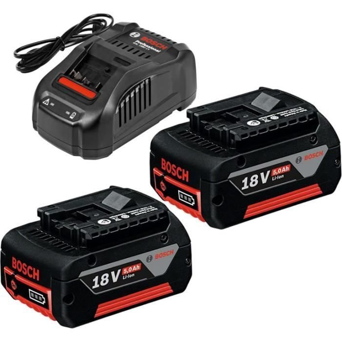 Bosch Professional - Starter Set Battery 2x5.0ah