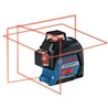 Laser Cross GLL 3-80 Rote Linien (Batterieversion) in Standardbox - Bo