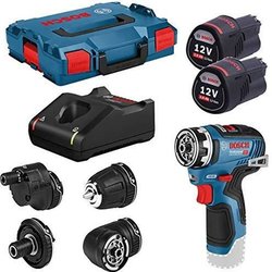 Trapano avvitatore Bosch Professional GSR 12V-35 FC + 2 batterie 3,0Ah
