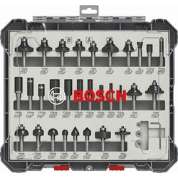 Set van 30 gemengde freesjes met 8 mm schachtdiameter BOSCH - 26070174