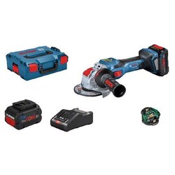 BOSCH PROFESSIONAL GWX 18V-15 SC slijpmachine + 2 accu s 8,0Ah GAL 18V