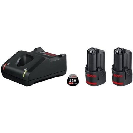 Basic Set 2 GBA 12V 2.0AH + Gal 12V -40 Batterien in Kartonbox - Bosch