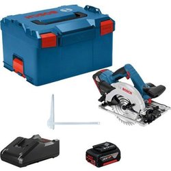 Akku-Kreissäge BOSCH PROFESSIONAL GKS 18V-57 G (2 Akkus 4,0Ah, Ladeger