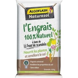 Fertilizzante naturale al 100% completo basato su Fass Scarab - Algofl