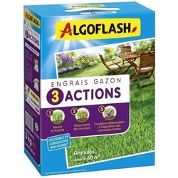 Gazondünger - Algoflash Naturasol - 3 Aktionen - 3 kg