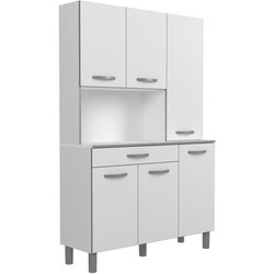 Oslo Buffet von 120 cm - 1 Schublade und 6 Türen - L 120 x D 40 x H 18