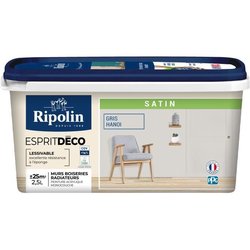 Spirito decorativo multisuperficie, grigio satinato Hanoi - RIPOLIN - 