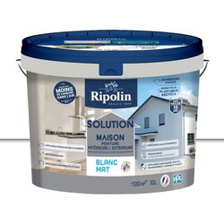 Mattweiße Heimlösung - RIPOLIN - 10 L