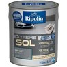 RIPOLIN Innen- und Außenbodenfarbe - Loft Grey Ral 7046 Satin, 2,5 l