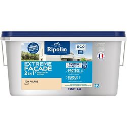 Ripolin 2-in-1 Extreme Fassadenfarbe  Steinton  Matt  2,5 l