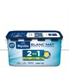 Pintura 2 en 1 para paredes y techos - Blanco mate - RIPOLIN - 2,5 L