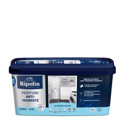 Ripolin vernice impermeabilizzante antiumidità satinata grigio topo 2,