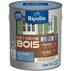 Pintura para madera Extreme - Azul pastel RAL 5024 satinado - RIPOLIN 
