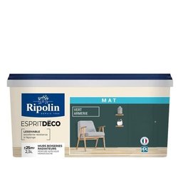 Vernice colorata opaca ultra coprente RIPOLIN - Verde militare