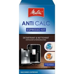 Kit de nettoyage - Melitta - Machines a Expresso - Anti Calc et Perfec