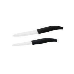 Lot de 2 couteaux - NIROSTA - Lames en céramique de 12,5 et 18 cm de l