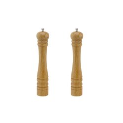 Set di 2 macinapepe manuali - FACKELMANN PROFESIONAL - Colore legno - 