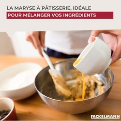 Set di 2 spatole da pasticceria da cucina - FACKELMANN - Manico in res