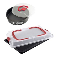 Bandeja de horno con tapa y molde desmontable - DR oeTKER - Bake and G