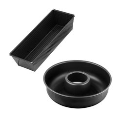 Set di stampi per dolci e stampi per savarin - ZENKER - Nero metallizz