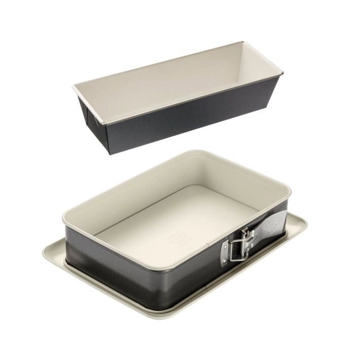 Tortiera e tortiera rettangolare - DR oeTKER - Back Trend - 30 cm e 28