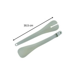 Set di 2 insalatiere e posate per insalata - FACKELMANN - 20,5 e 25 cm
