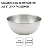 Set di 2 insalatiere e posate per insalata - FACKELMANN - 20,5 e 25 cm