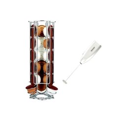 Set da caffè con porta capsule Dolce Gusto e montalatte - FACKELMANN