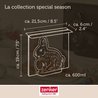 2er Set 3D-Kuchenformen - ZENKER - Osterhasenform - 600 ml -