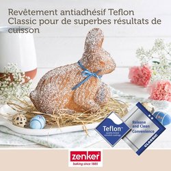 2er Set 3D-Kuchenformen - ZENKER - Osterhasenform - 600 ml -