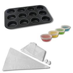 Set di 3 muffin speciali - NIROSTA