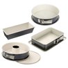Set di 4 tortiere di diverse forme, da 28 a 32 cm - DR OETKER - Back-T