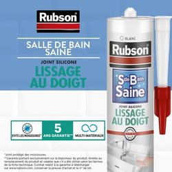Sanitairkit - RUBSON - 1469154 - Gezonde badkamer - Vingergladmakend -
