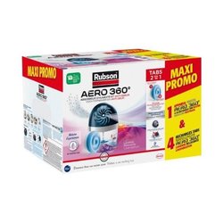Moisture absorber - RUBSON - MAXI PROMO - 4 Lavender refills + 1 Aero 
