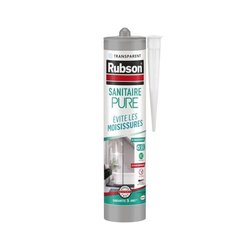 Kitt - RUBSON - PURE - Sanitär - Transparent - 280 ml
