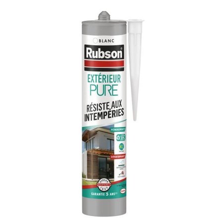 Putty - RUBSON - PURE - Exterior - White - 280ml