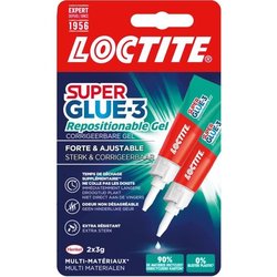 Cyanoacrylate Glues - LOCTITE - SUPERGLUE-3 - Repositionable - Gel 3g 
