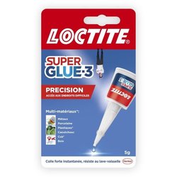 Adesivi cianoacrilici - LOCTITE - SUPERGLUE-3P - Precisione - Flacone 
