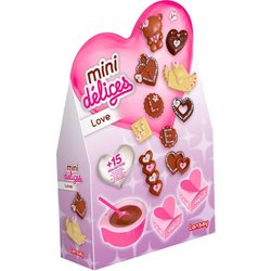 Mini délices - LANSAY - Love - Kit de création de chocolats en forme d