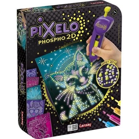 Kleurspel - LANSAY - 20285 - Pixelo Phospho 2D