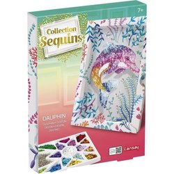 Creatiespel - LANSAY - 20326 - Pailletten Dolphin Collection