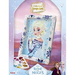 Creative game - LANSAY - Sequin collection - ELSA FROZEN - From 7 year