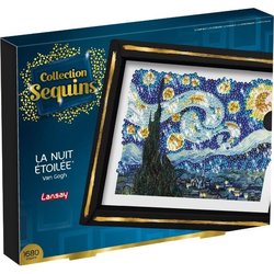 Creatieve vrijetijdsset - LANSAY - Sequins collectie - De sterrennacht