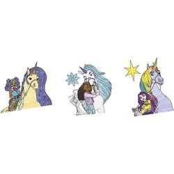 Magic Lign - LANSAY - Proiettore Unicorn Academy - 50 illustrazioni - 