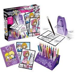 Magic Lign - LANSAY - Repro Manga Chibi Box - 100 illustrazioni - Dai 