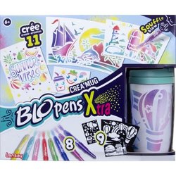 Blopens - LANSAY - Créa mug - 9 stencils - 1 mug - From 6 years old